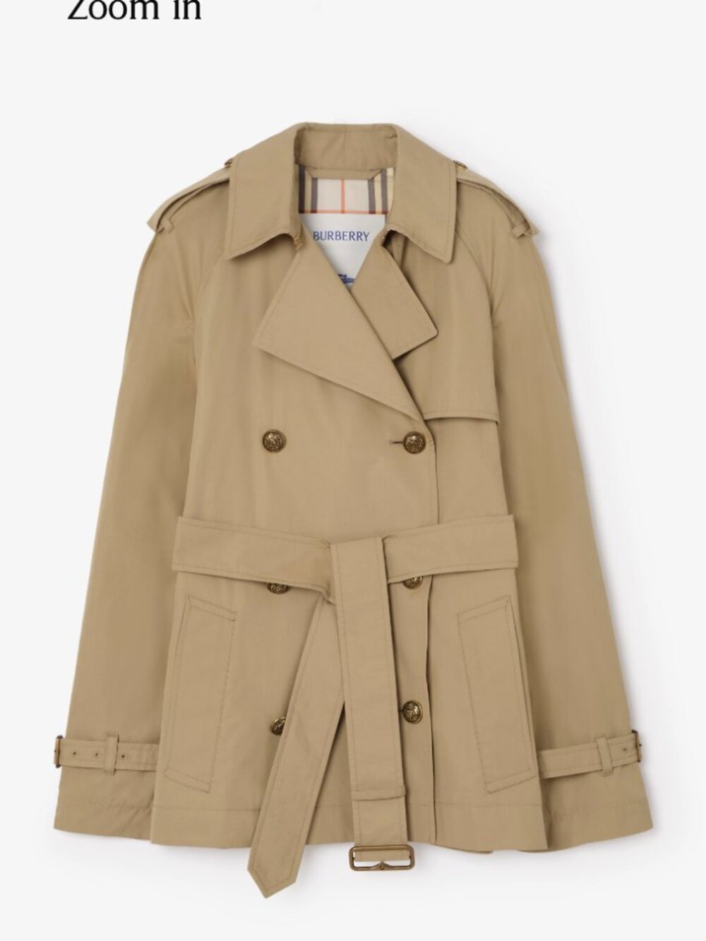 Lightweight Cotton Belgravia Trench Coat | Luxury Designer Classic Beige Coat 2